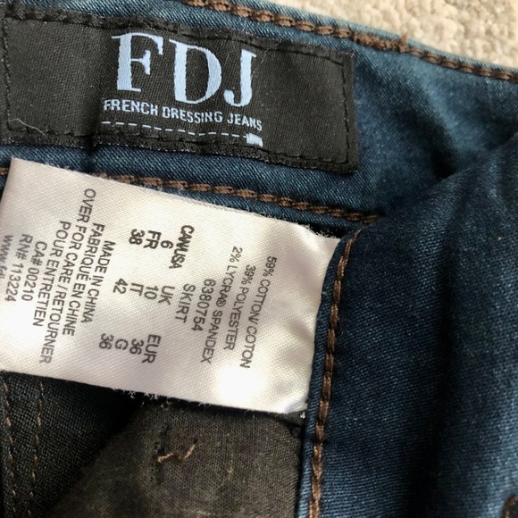 French Dressing Jean denim skirt - Picture 3 of 3